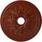 Ekena Millwork Rose and Ribbon Ceiling Medallion (Fits Canopies up to 4"), 23 5/8"OD x 4"ID x 1 1/2"P, Firebrick CM23ROFIF - alternate 1